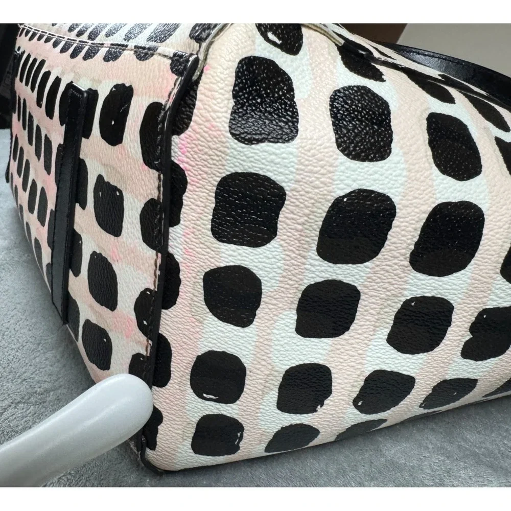 Kate Spade Grove Street‎ Kaylie Pink/ Black/ Beige/ White Baby Bag one size